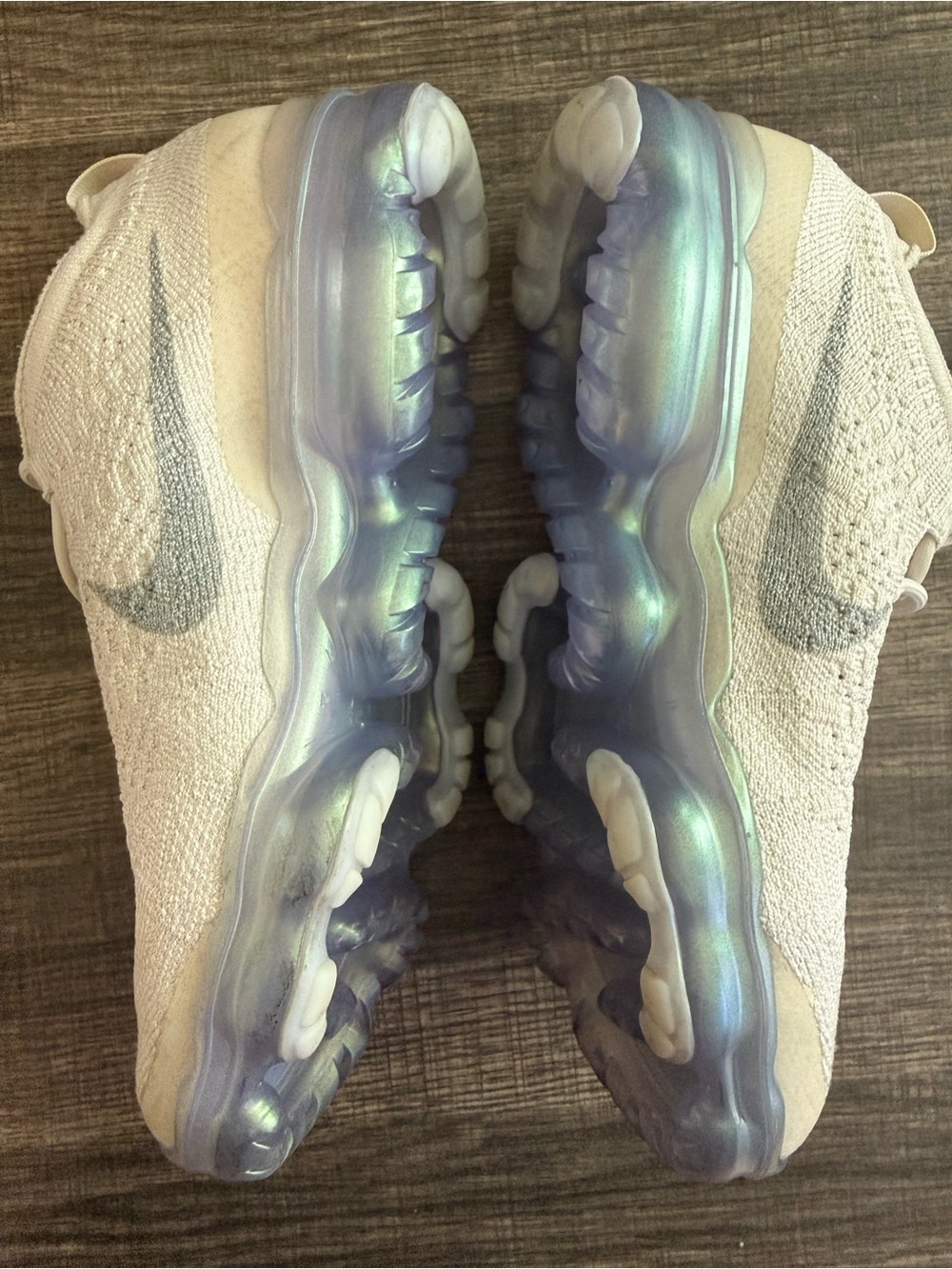 Vans Women’s 7.5 Galaxy Tie Dye Authentic Sneakers Blue Swoosh Athletic Gym - Picture 9 of 12